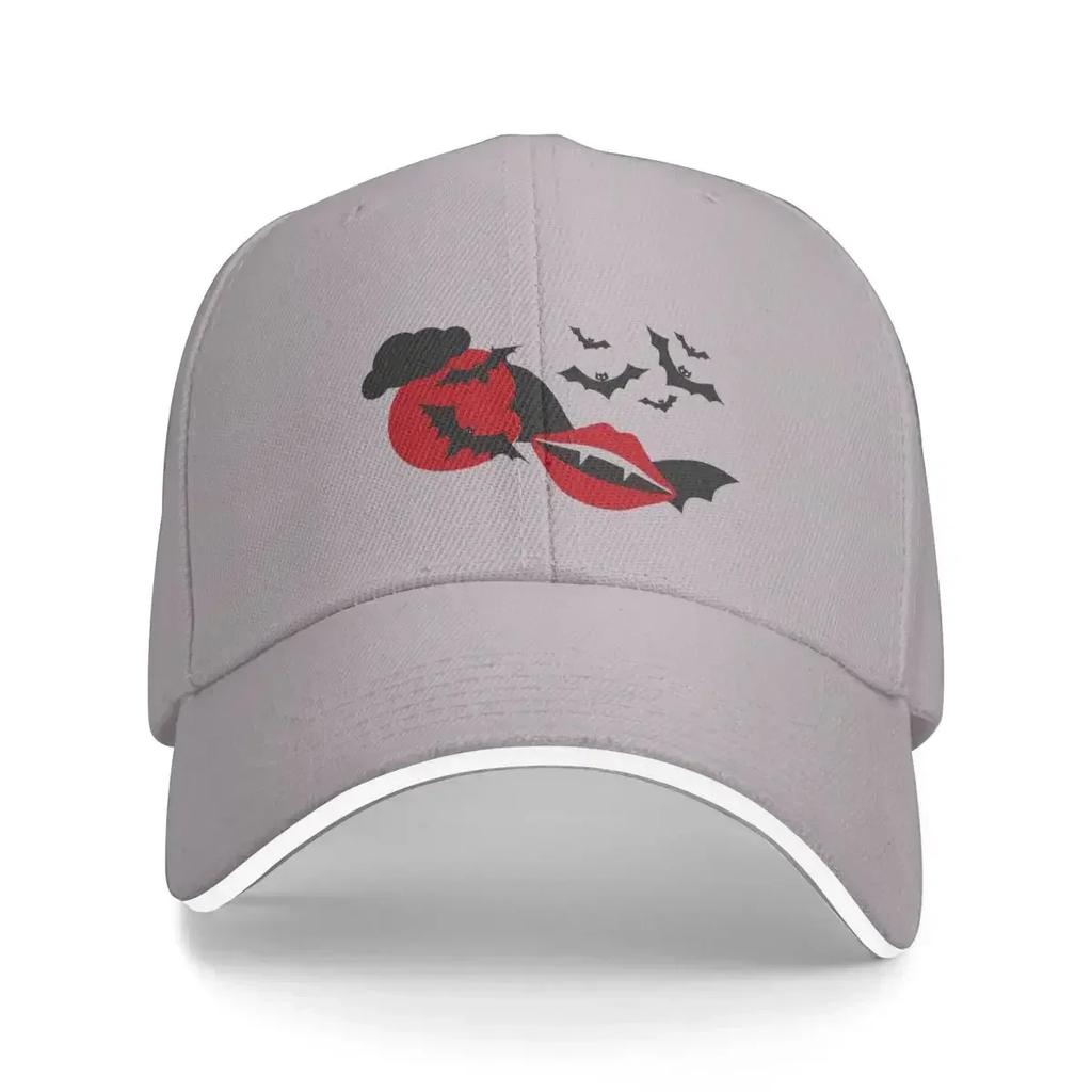 Vampire Mouth (red) Baseball Caps Snapback Fashion Baseball Hats Breathable Casual Outdoor For Unisexs And Womens Polychromatic