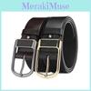 Pu Men Leather Belt With Alloy Pin Closure For Business And Activities Leisure