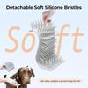 Портативная силиконовая щетка для чистки лап домашних собак, мягкая щетка для мытья кошачьих лап, принадлежности для мытья чашек, аксессуары для очистки воды