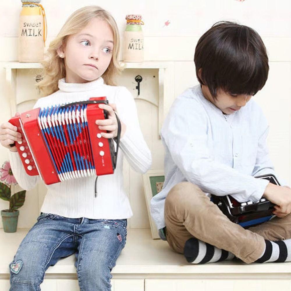 7 Keys Mini Accordion Stage Performance Child Accordion Toy Kids Accordion Beginners