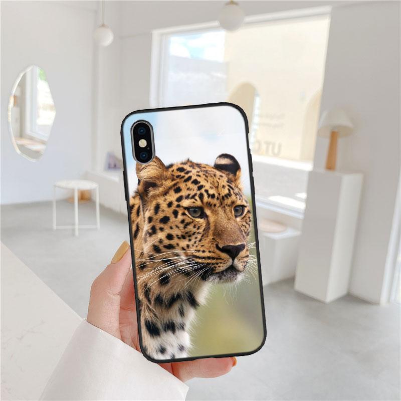 BF111 чехол из мягкого материала с рисунком тигра, льва, леопарда для Xiaomi Xiaomi Poco M4 M5 M6 M7 X3 X6 X7 F8 Ultra Pro GT NFC