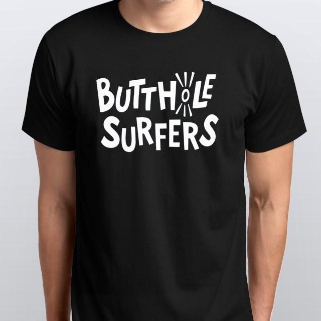 BUTTHOLE SURFERS NEW T-SHIRT All sizes S M L XL XXL 3 4XL colours Black, White