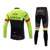 Профессиональный велосипедный трикотаж, комплект одежды для велоспорта, мужской велосипедный костюм с длинными рукавами