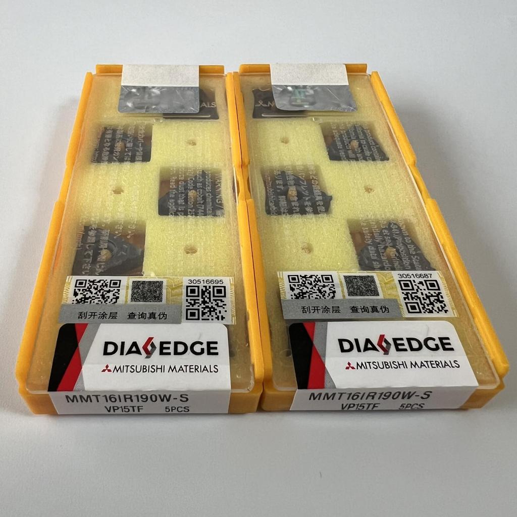MITSUBISHI / MMT16IR190W-S VP15TF / Carbide CNC Blade 10 Pcs