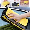 Double-Sided Coral Fleece Car Wash Towel for Thick Water-Absorbing Cleaning