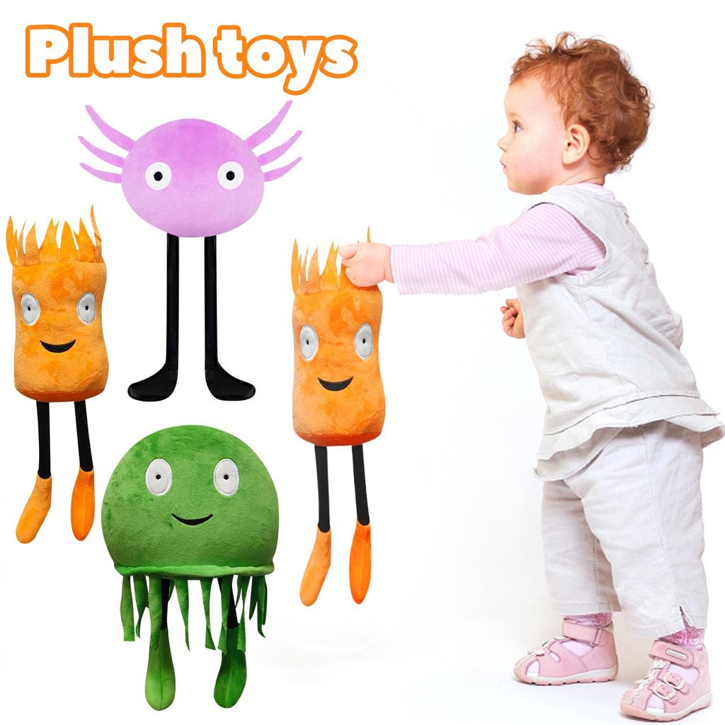 Electronic Pet Axolotl Doll Horror Game Plush Toy
