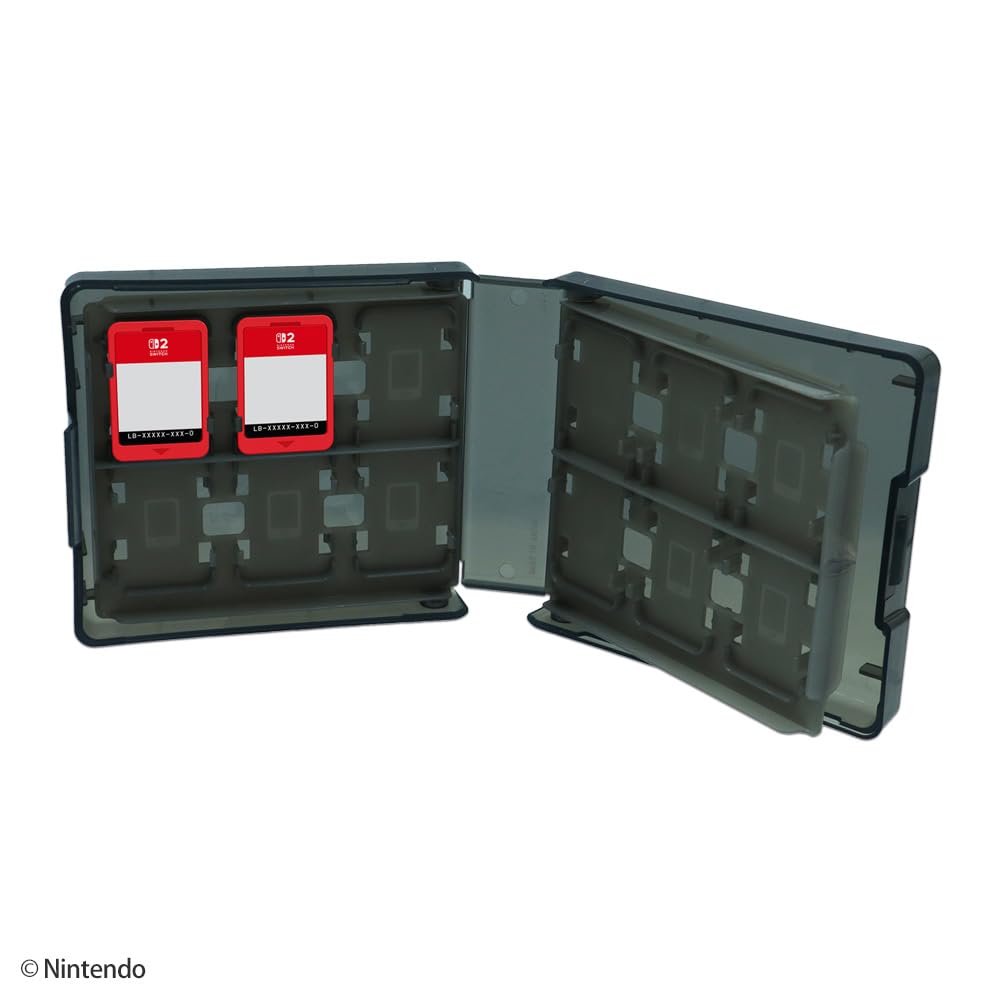 Лицензированный чехол для Nintendo Switch 2 Card Pocket Black [Nintendo Product], 24,