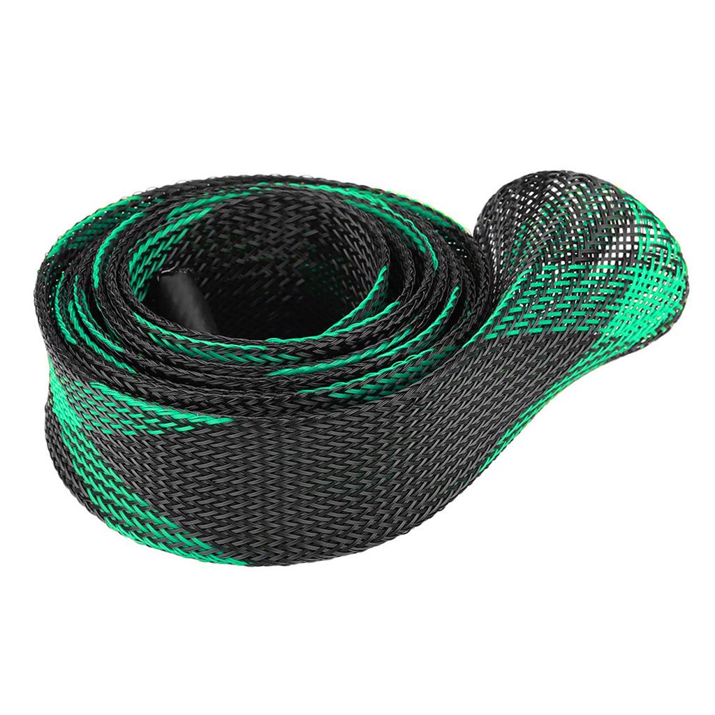 Плетеный рукав, расширяемый чехол для удочки для литья, защитный чехол