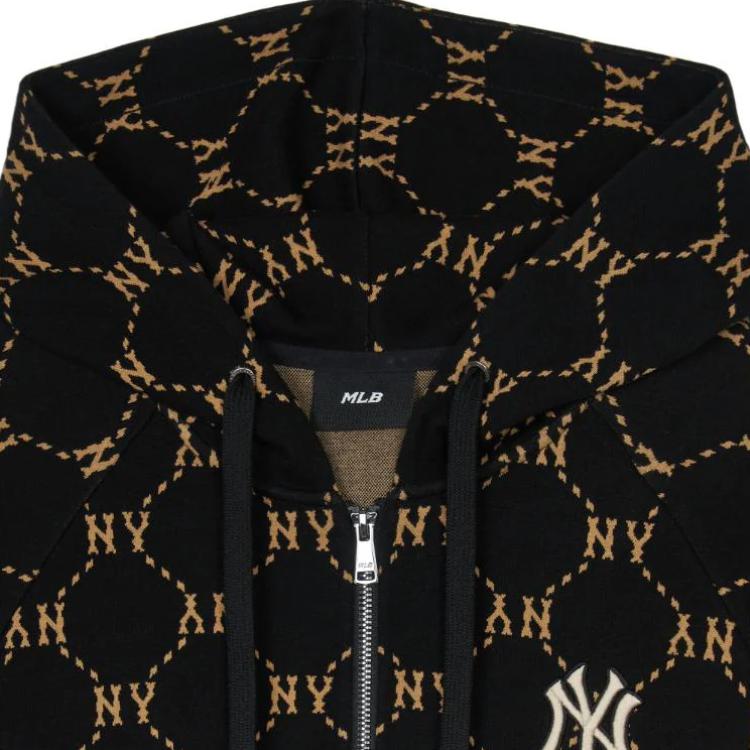Новые толстовки MLB New York Yankees Черные Унисекс 3ATRM0144-50BKS
