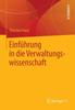 The Einfuhrung In Die Verwaltungswissenschaft Book