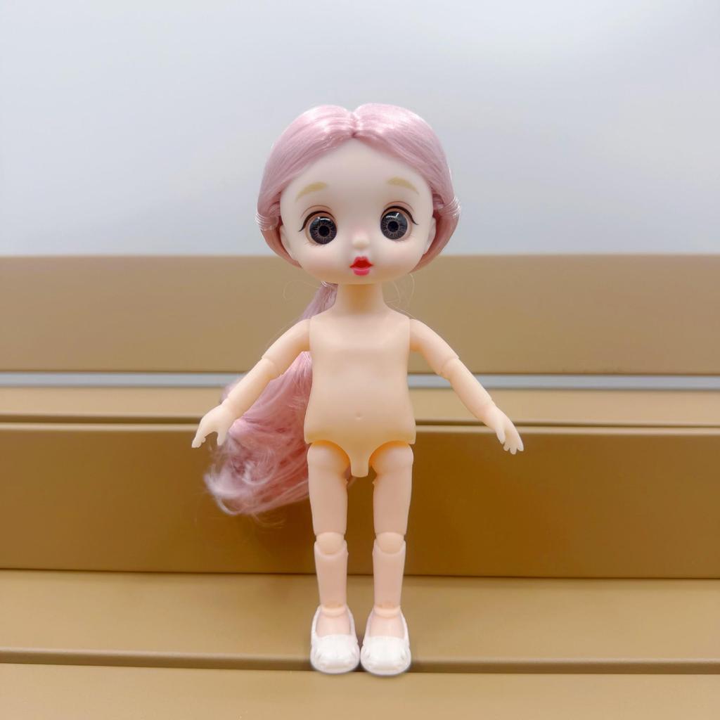 17 см мини-кукольное тело BJD - 6 дюймов принцесса девочка, 16 см маленькая голая кукла