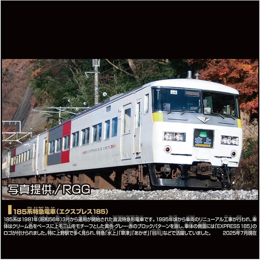 Takara Tomy Plarail Real Class 185 Series Express Train Toy with Realistic Design and Durable Construction
