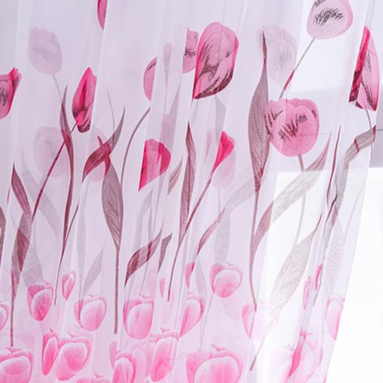 Оконный экран, анти-выцветание, многоразовый, 2 размера, изящный оконный перспективный тюль, украшение для дома