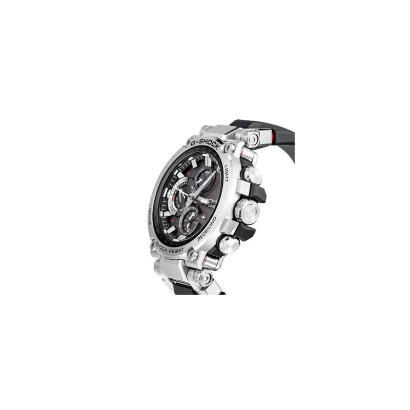 Casio G-SHOCK, водонепроницаемость 200 метров, кварцевый механизм, полимерный ремешок, японские и корейские часы, одинаковый стиль для мужчин и женщин, черный циферблат MTG-B1000
