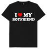 I Love My Boyfriend Unisexs Unisexs Funny Lovers Joke Gift T Shirt