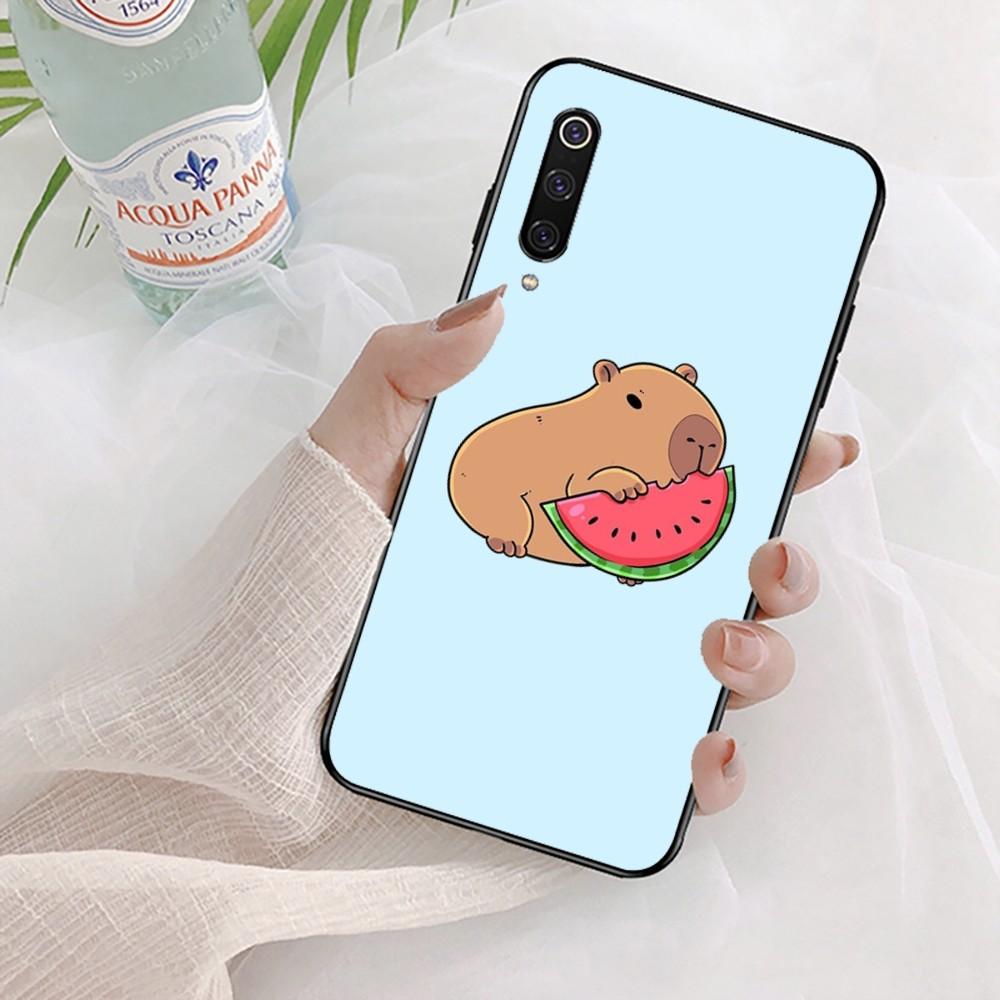 Capybara Cute animal cartoon Phone Case For Xiaomi Mi 5X 8 9 10 11 12 lite pro 10T PocoX3pro PocoM3 Note 10 pro lite