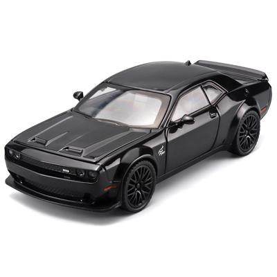 1:Модель спортивного автомобиля из сплава Hellcat 32 с инерционным механизмом, звуковыми и световыми эффектами для мальчиков