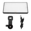 LED Photography Lamp with Clamp 2500‑9000K Portable Video Fill Light for Phone Conference Live