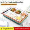Commercial Melamine Divided Meal Tray