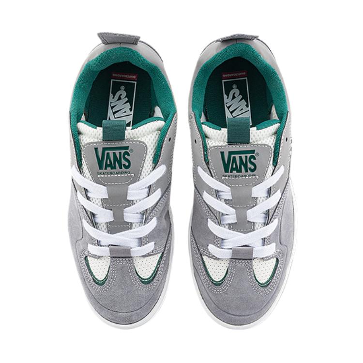 Vans Skate Mixxa Comfortable Versatile Fashion Shock Absorption Low-Top Skate Shoes Unisex Sneakers Gray VN000CUYZ0X