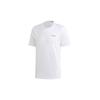 Neo Letter Logo Print Simple Short Sleeve T-Shirt Men Tops White GD5383