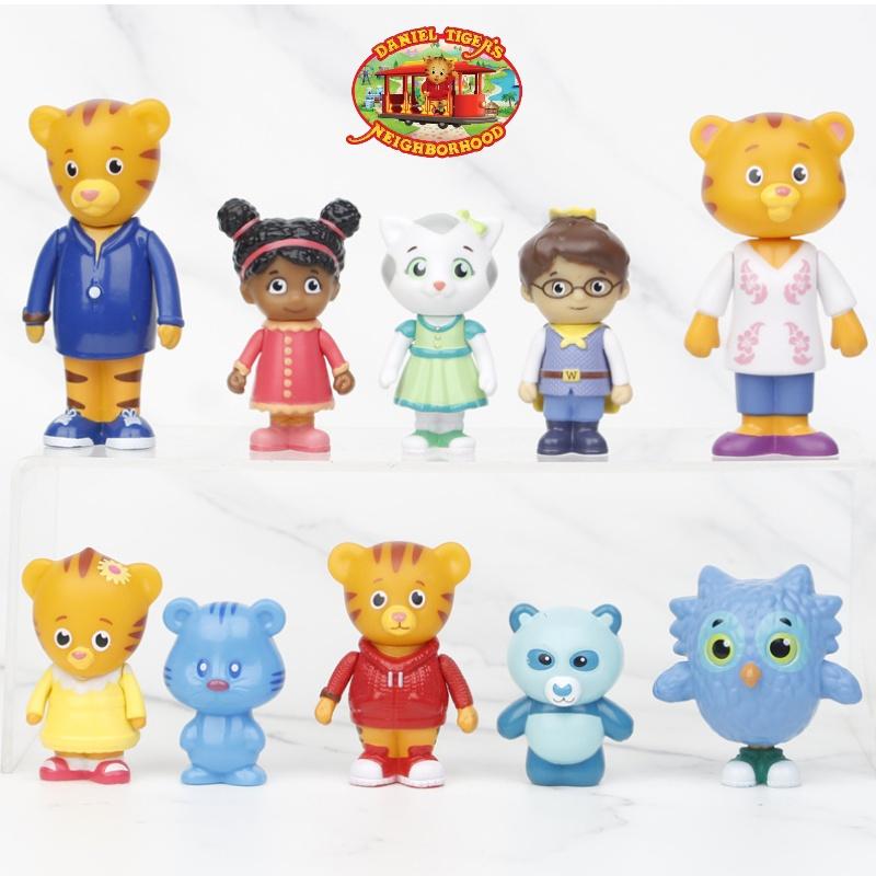 Pazela Маленький Тигр Фигурка Модель Дэниел Материал ПВХ Подходит для Молодежи Лет) Украшение для дома Топпер для торта