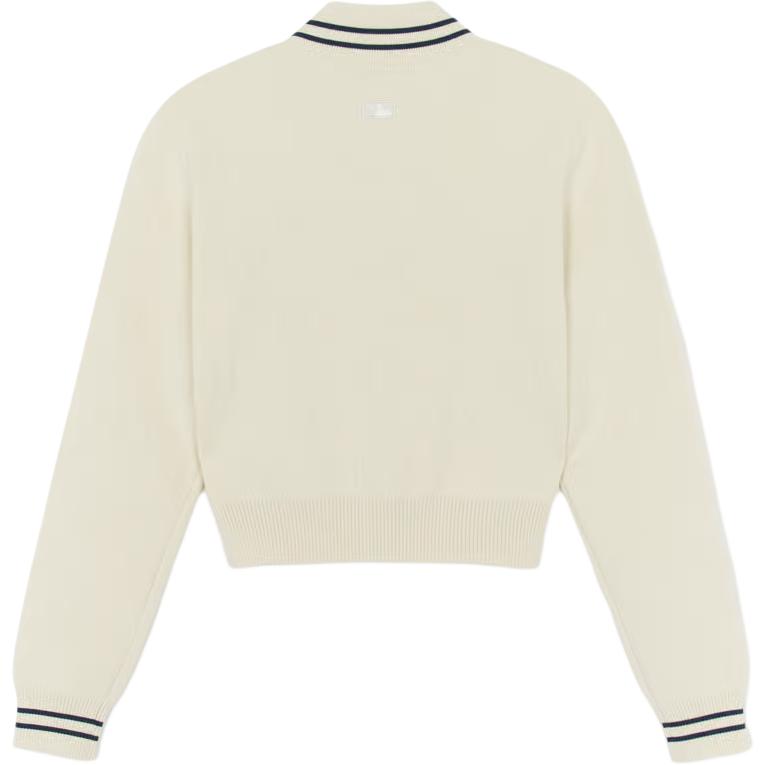 New MLB Jackets Women's Ecru 3FKCM0154-50CRS