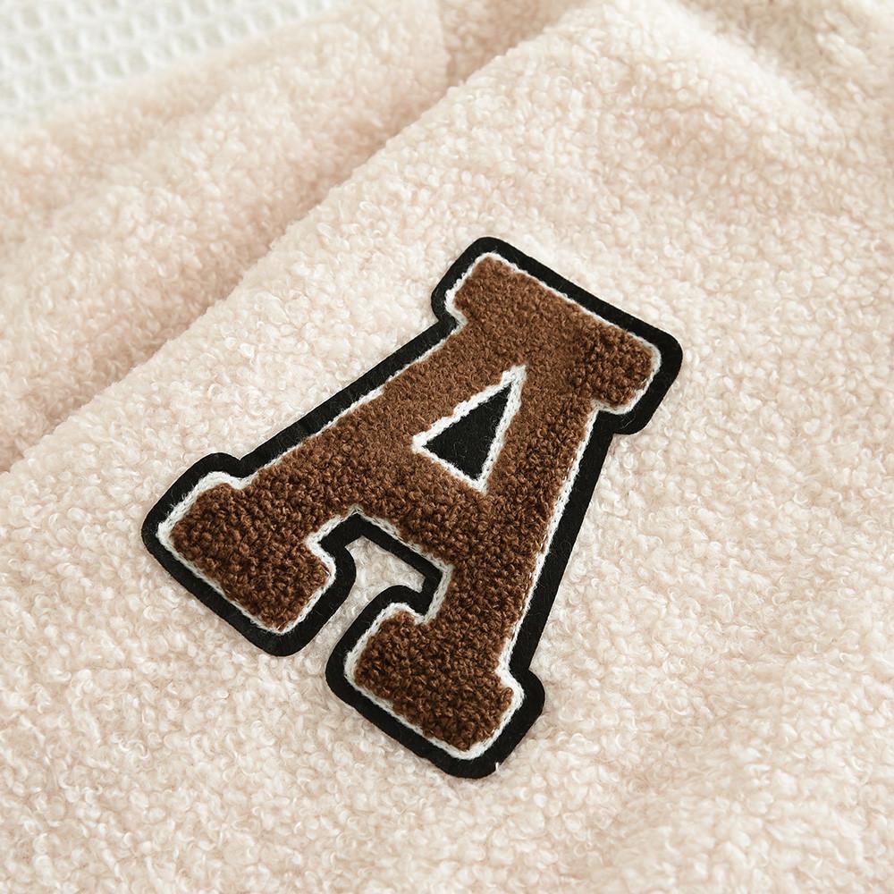 Костюм для девочки с длинными рукавами Bear Leader 3-7 лет кофейного цвета с надписью «Топ + юбка» Комплект из двух предметов TQ062