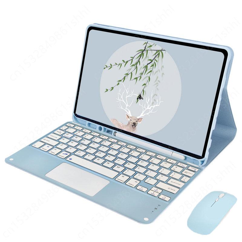 Wireless Trackpad Keyboard Teclado For iPad 10.2 Case For iPad 10 2 7 8 9 Generation Keyboard Case Magnetic Cover