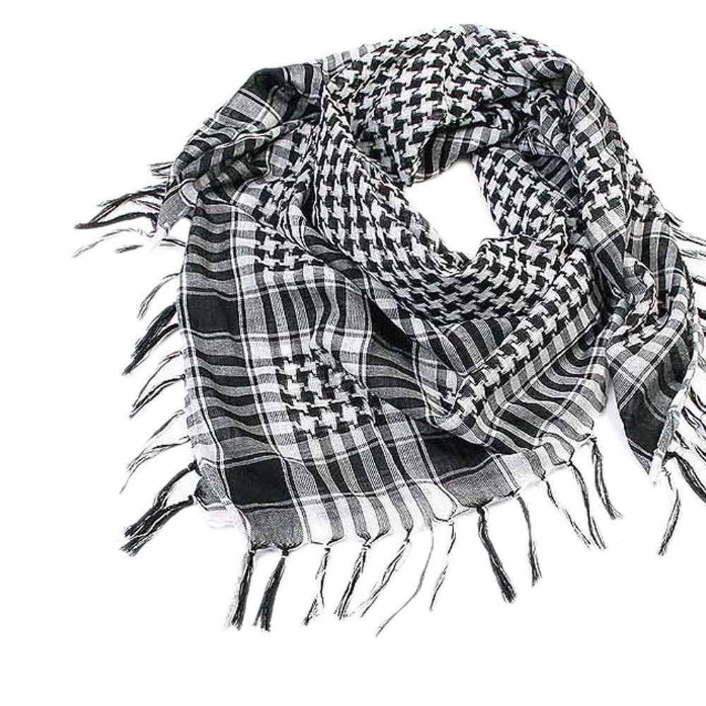 1PC Unisex Fashion Women Men Arab Shemagh Keffiyeh Palestine Scarf Shawl Wrap