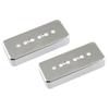 Allparts 50mm Chrome Plastic Soapbar Pickup Covers 8225 [] PC-0746-010