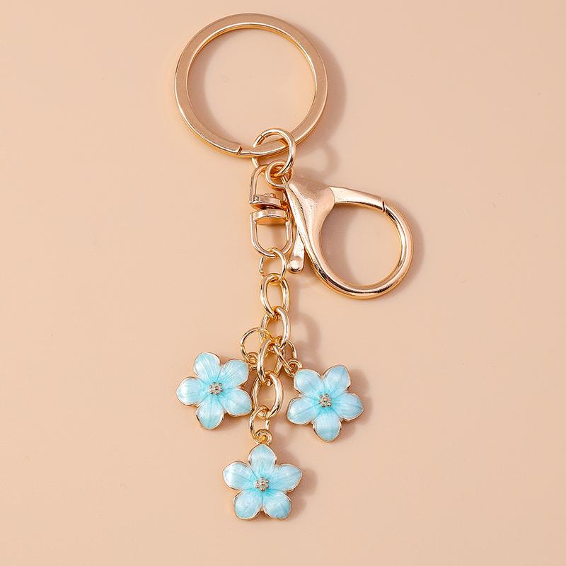 Милый Эмалированный Брелок-Подсолнух Женский Девочки Цветок Брелок Подвески для Декора Сумки DIY Ручная Работа Ювелирные Изделия Подарки