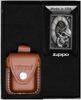 ZIPPO SKULL CLOCK Lighter Gift Set No. 4