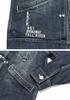 Джинсовая куртка с вышитым логотипом LEATHERS [Vanson] и NVSL-2305 (Л, Индиго)