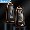 Модный чехол для ключей от машины, чехол для Ford Focus 2 3 MK3 ST RS Ecosport Kuga Escape Fiesta Fold C-Max S-Max Mondeo, аксессуары