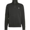 Polo Ss24 Solid Color Logo Embroidered Zip Collar Long Sleeve Sweatshirt Men Sweatshirt Black 710905382-006