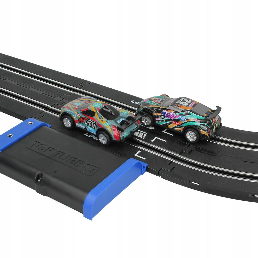 [5] Electric giant car race track 600cm illuminated Z3396