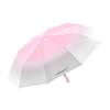 Gradual Change Color Umbrella Automatic Large Sturdy Folding Umbrella Premium Sense Umbrella Ins Large High-end Dual-use