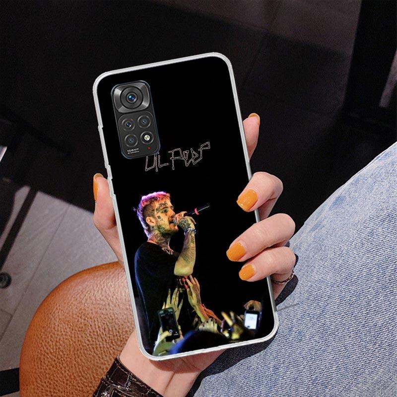 Чехол для телефона певца Lil Peep для Xiaomi Redmi Note 15 14 13 12S 12 11 Pro Plus 14S 11S 11E 10 10S 11T 5G Персонализированный чехол Redmi
