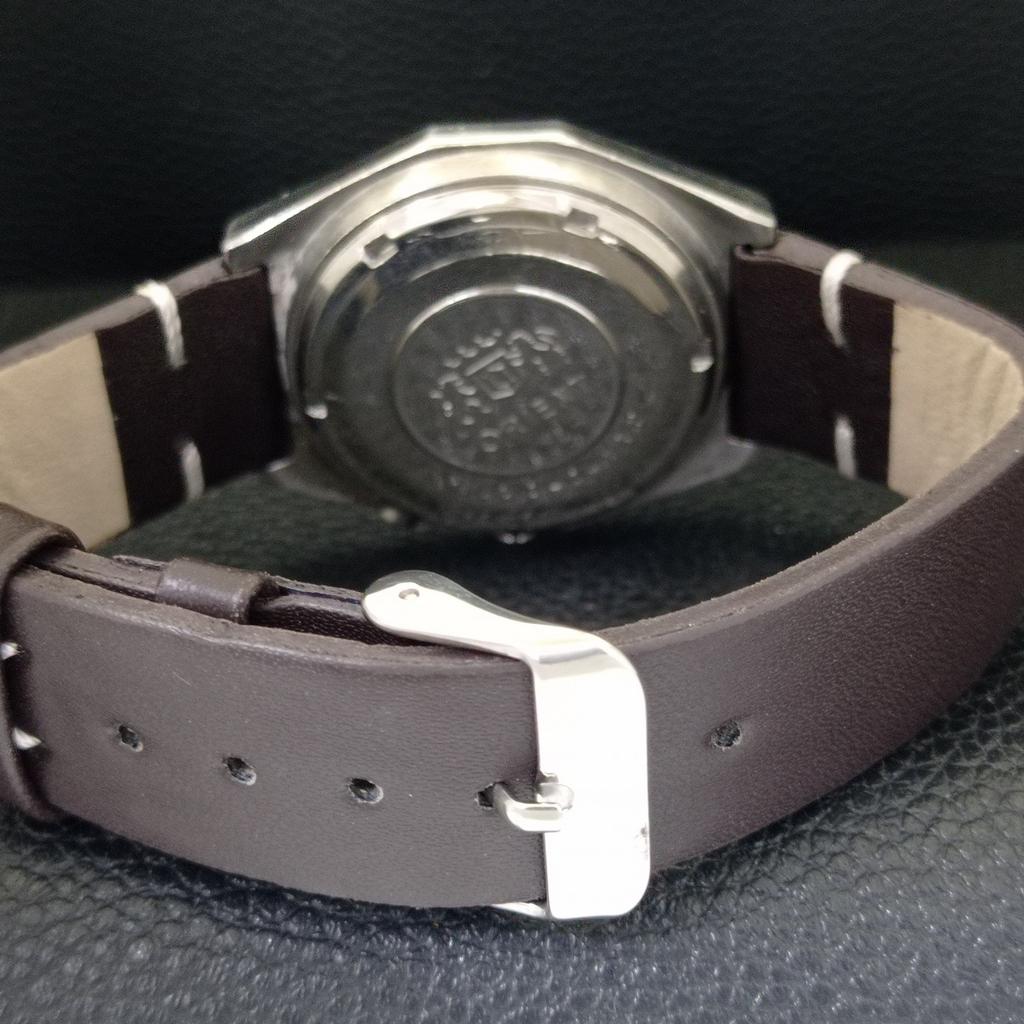 ЯПОНИЯ ВИНТАЖ ORIENT CRYSTAL АВТОМАТИЧЕСКИЕ 46941 МУЖСКИЕ ЧАСЫ С ОРИГИНАЛЬНЫМ ЦИФЕРБЛАТОМ a701889-5 R207-a701889