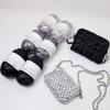 100g/Roll Shiny T-Shirt Yarn DIY Bag Shoes Metallic Cloth Fabric Yarn Knitting Crocheting