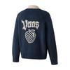 Vans Кардиган Apple с надписью на молнии, с длинным рукавом, вязаный свитер, женский топ VN000QT2JDU