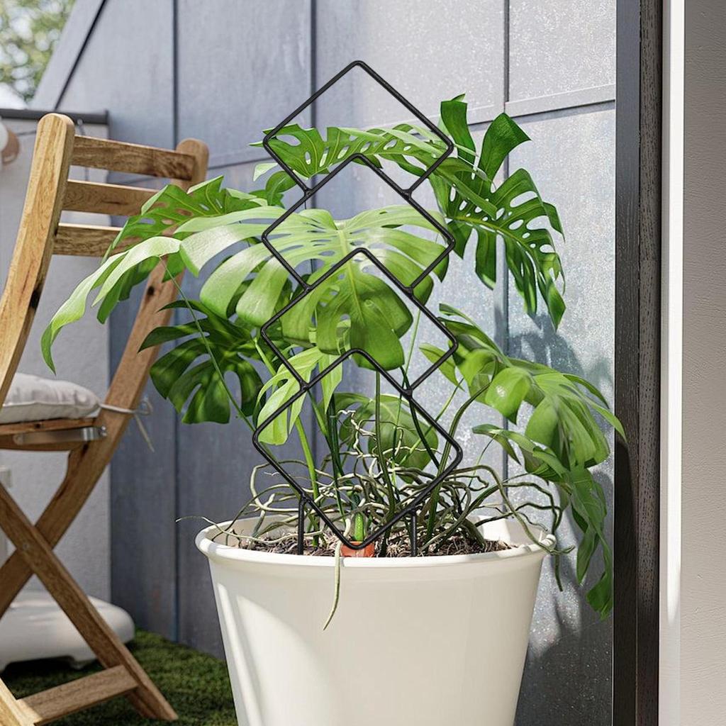 Шпалера для горшечных растений, садовая шпалера для вьющихся растений, для комнатных горшечных растений, металлические конструкции-обелиски для выращивания комнатных растений