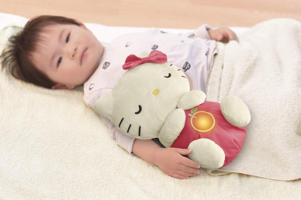 Mattel Fisher Price Sanrio Baby Polyester Good Night Hello Kitty by Nursery 0 To GXC57 Red [Certified Teacher] [From Months] [Educational Toy]