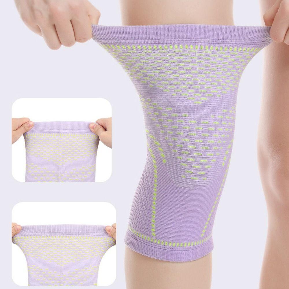 Wear-resistant Knee Support Sleeves Imitation Nylon Compression Knee Sleeve Basketball Volleyball