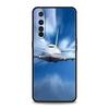 Aircraft Plane Airplane Silicone For Realme 9 Pro GT2 6 7 8 10 C11 C21Y C25 C35 GT Neo 2 3 3T Pro Plus 5G Shockproof Phone Cover