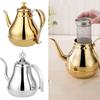 Горшок из нержавеющей стали с длинным горлышком и заварочным фильтром, кофейный чайник, инструменты для приготовления кофе