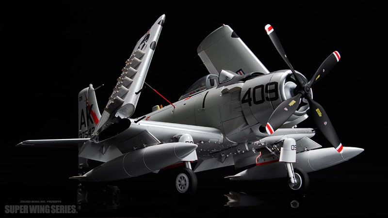 SWS Skyraider Navy Type Injection Plastic Kit Zoukei-mura 1/32 A-1H