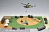 100 Views of Working Vehicles 003 Force Disaster Prevention Training Diorama 323204 GJ! Self-Defense Site, 8-Piece Box, Supplies,