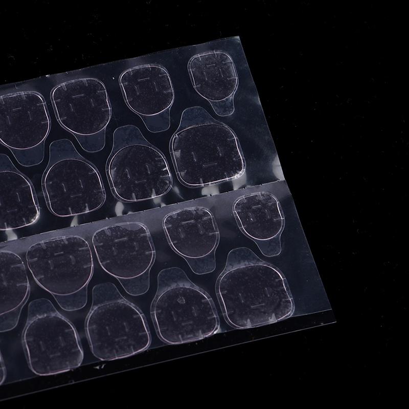 Розовый 240 шт./10 листов двухсторонняя накладная клейкая лента для дизайна ногтей, наклейка «сделай сам»